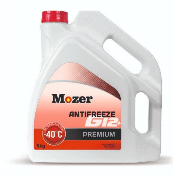 Антифриз MOZER Premium красный G12+ 1 кг MOZER 4606444 | цена за 1 шт
