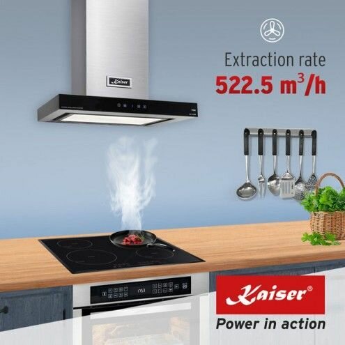 Вытяжка островная 60х48 см Kaiser Grand Chef AT 6433 Eco стальная - фотография № 6