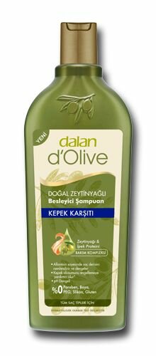 Dalan d'Olive Шампунь для волос натуральный Придание объема Оливковое масло и протеин пшеницы 400мл