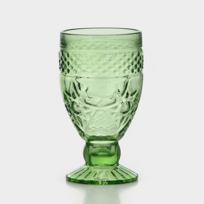 фото Бокал стеклянный «Ананас», 335 мл, микс