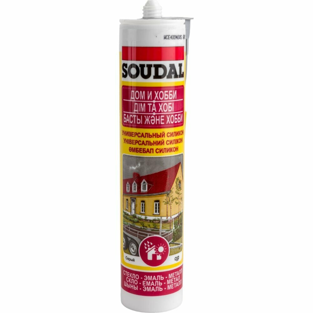 фото Универсальный силиконовый герметик Soudal 105908