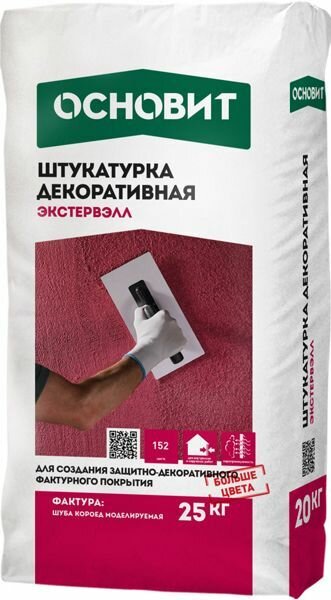 Декоративное покрытие Основит Экстервэлл короед OS-2.5