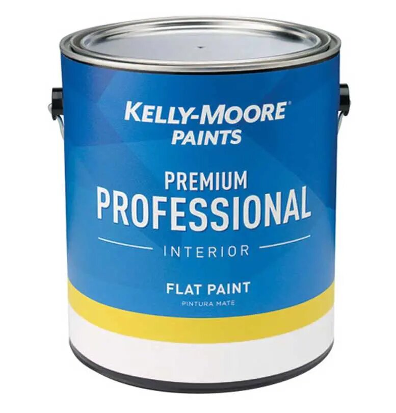 KELLY-MOORE Premium Professional Interior Краска профессиональная интерьерная 3.78л База WHITE ( для колеровки в светлые пастельные тона) FLAT (глубоко матовое покрытие)