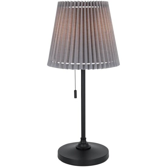 Настольная лампа Artstyle HT-707B черный/серый, металлический, E27