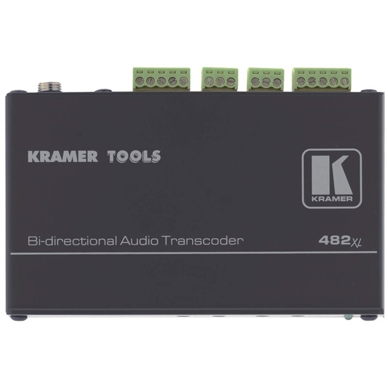 Kramer 482xl- Высококачественный двухсторонний преобразователь балансного и небалансного стереоаудиосигналов