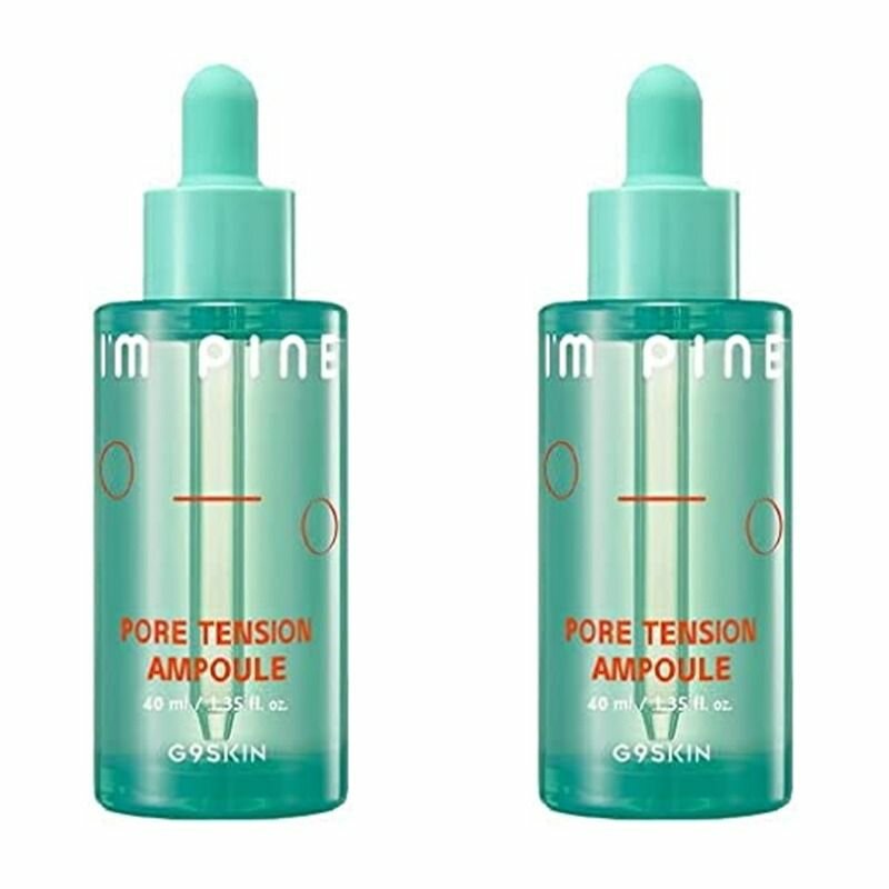 G9SKIN Сыворотка для лица успокаивающая G9SKIN I'M PINE PORE TENSION AMPOULE, 40 мл, 2 шт