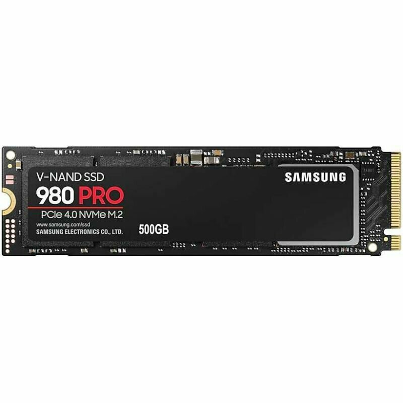 SSD накопитель Samsung 980 PRO 500ГБ M.2 2280 PCI-E x4 NVMe (MZ-V8P500BW)