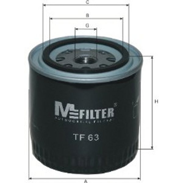 MFILTER TF63 (0003897991 / 0003897992 / 0003936569) масляный фильтр