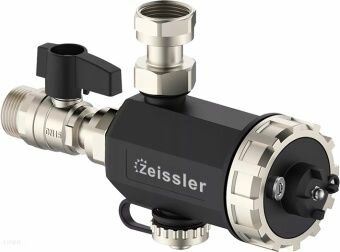 фото Фильтр-шламоотделитель с магнитом для настенных котлов 3/4