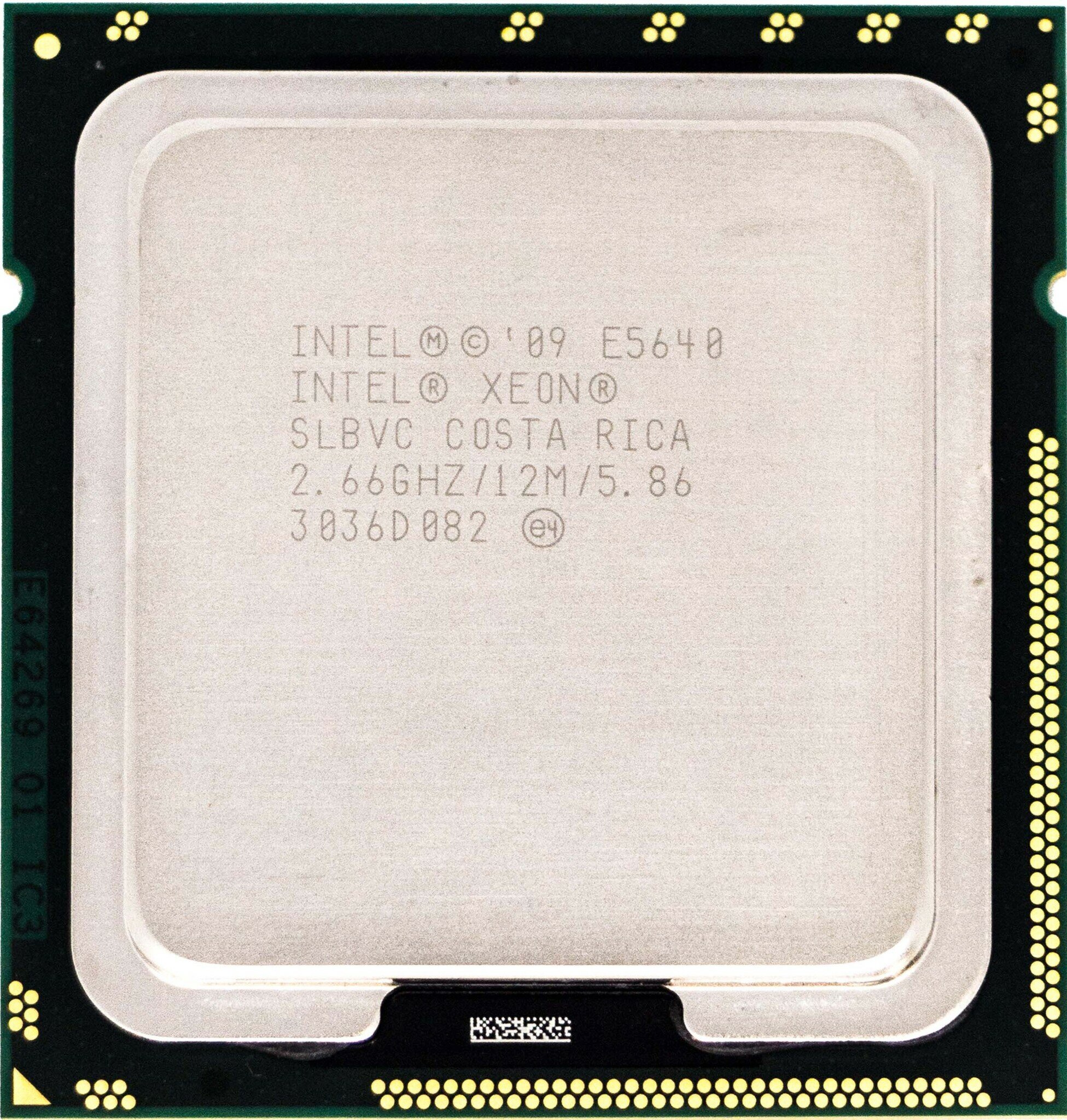 Процессор IBM Option KIT INTEL XEON QUAD CORE PROCESSOR E5640 2.66GHZ 12MB L3 CACHE 5.86GT/S FSB 80W FOR SYSTEM X3650 M3 59y4036