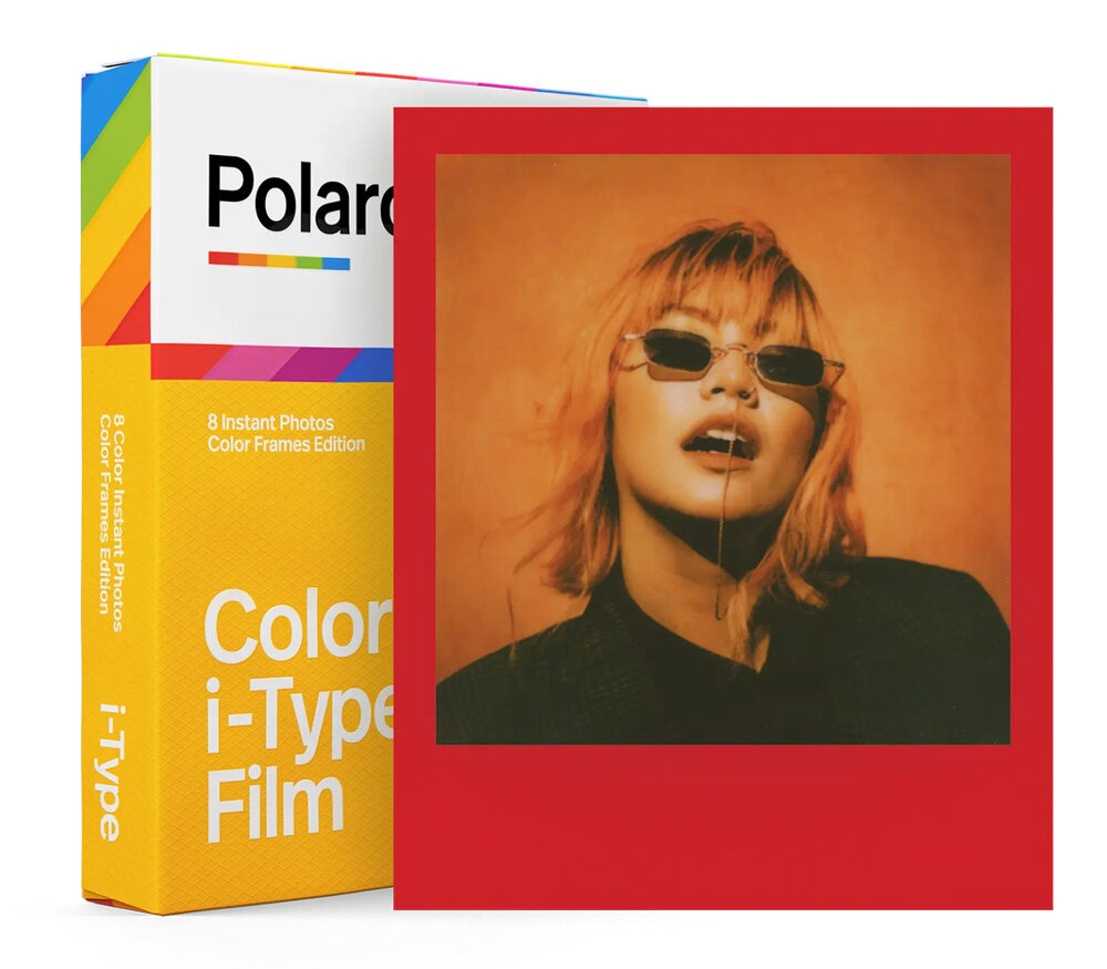 Картридж Polaroid Color Film Color Frame i-Type 8 кадров цветные рамки