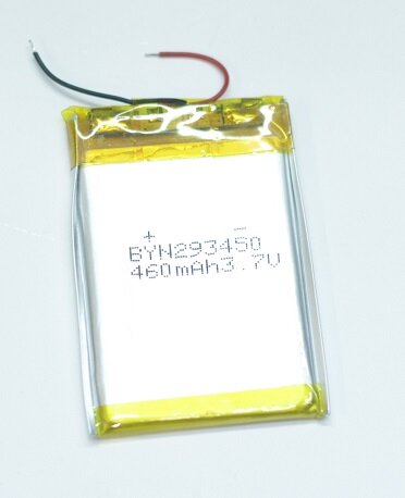 Аккумулятор для электронных устройств Q10(STB) BYN293450 3.7v 460mAh
