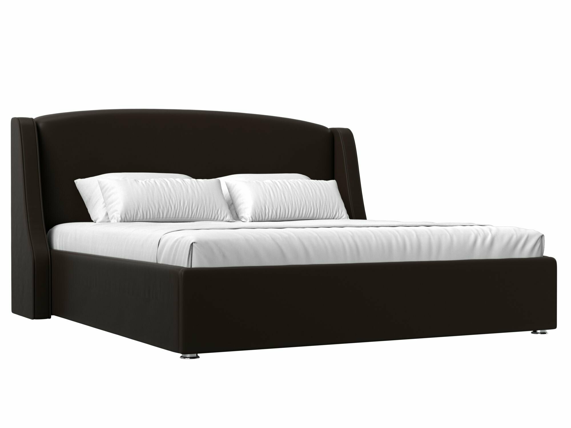 Интерьерная кровать Лотос 160 черный