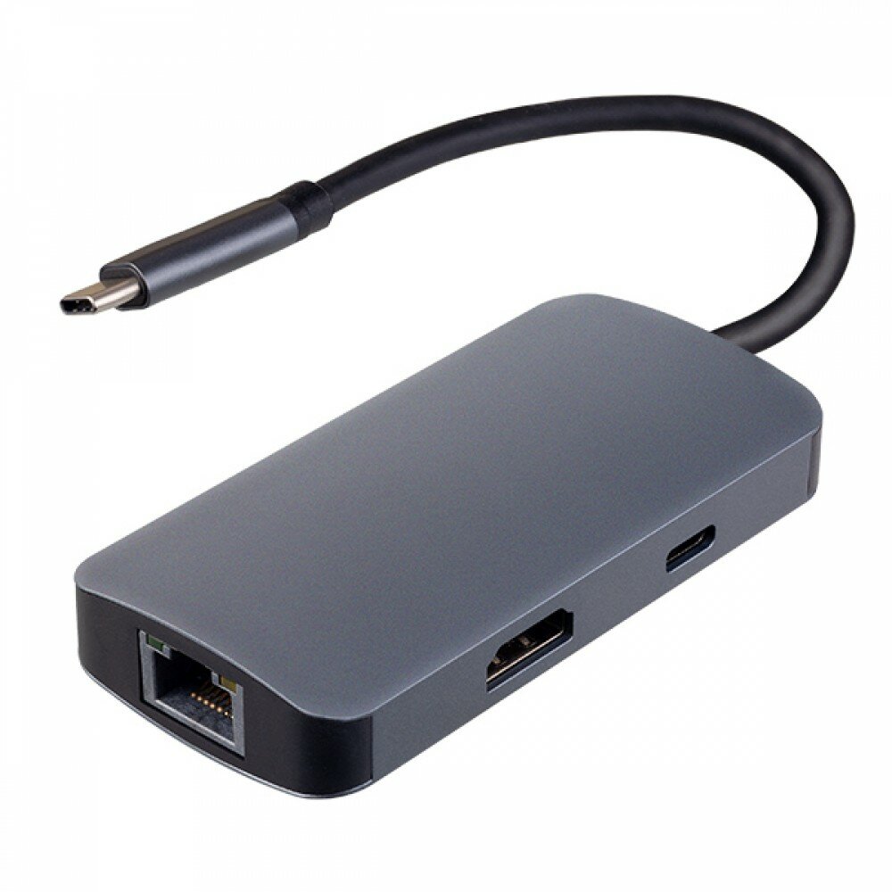 Док-станция PF-Type-C-21 USB Type-C dock. station 6 in 1