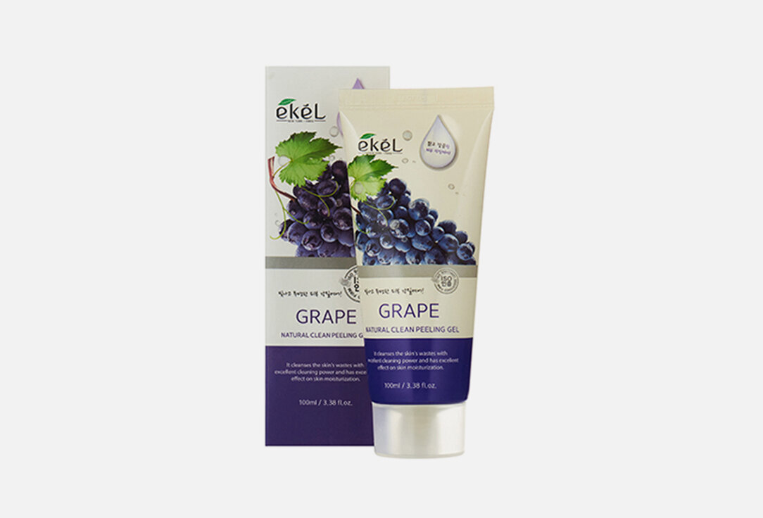 Пилинг-скатка Ekel Natural Clean Peeling Gel Grape / объём 100 мл