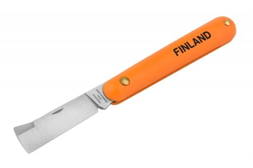 Нож привив. Finland 10см 1453 нерж складн. прям. лезвие