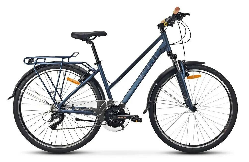 Велосипед взрослый STELS Navigator-800 Lady 28 V010 V010 Синий (LU095872 LU088715 15)