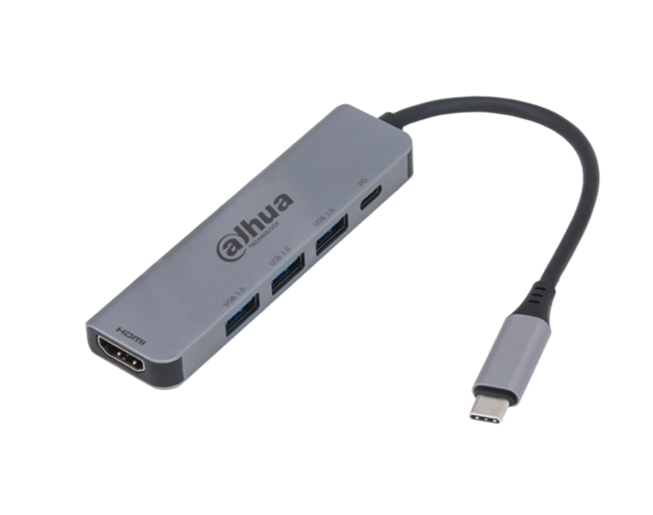 Док-станция Dahua 5 in 1 USB 3.1 Type-C to HDMI + USB 3.0 + PD