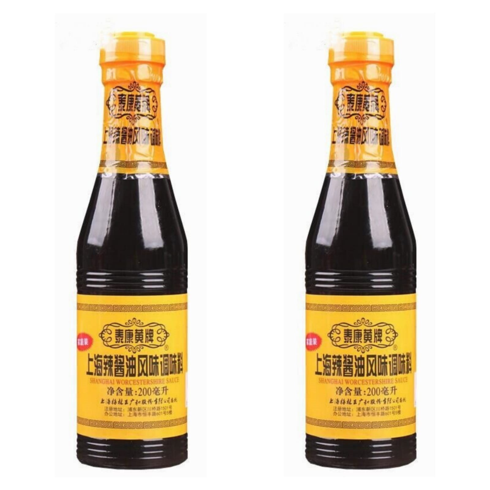 фото Соус Вустерский Шанхайский Tai Kang Huang Worcestershire Sauce 200 мл, 2 шт