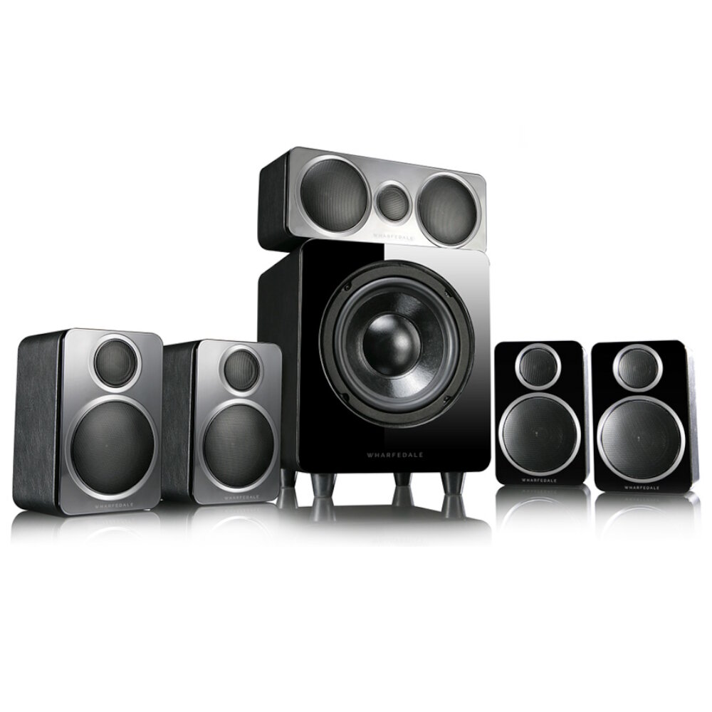 Комплекты акустики 5.1 Wharfedale DX-3 5.1 HCP System BLACK OAK