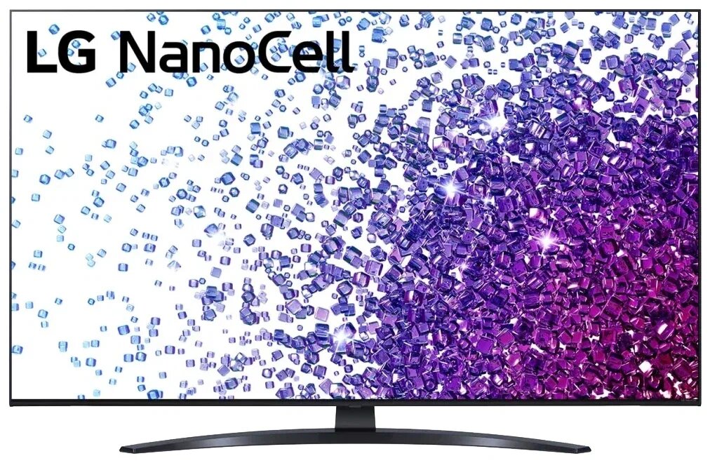 43" Телевизор LG 43NANO766PA 2021 NanoCell, HDR, LED RU, черный