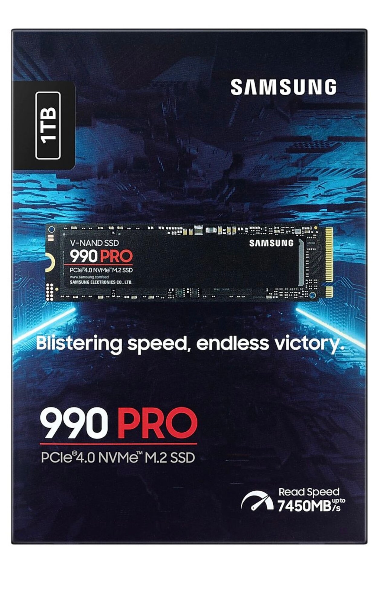 Жесткий диск SSD M.2 1Tb Samsung 990 PRO (MZ-V9P1T0BW)