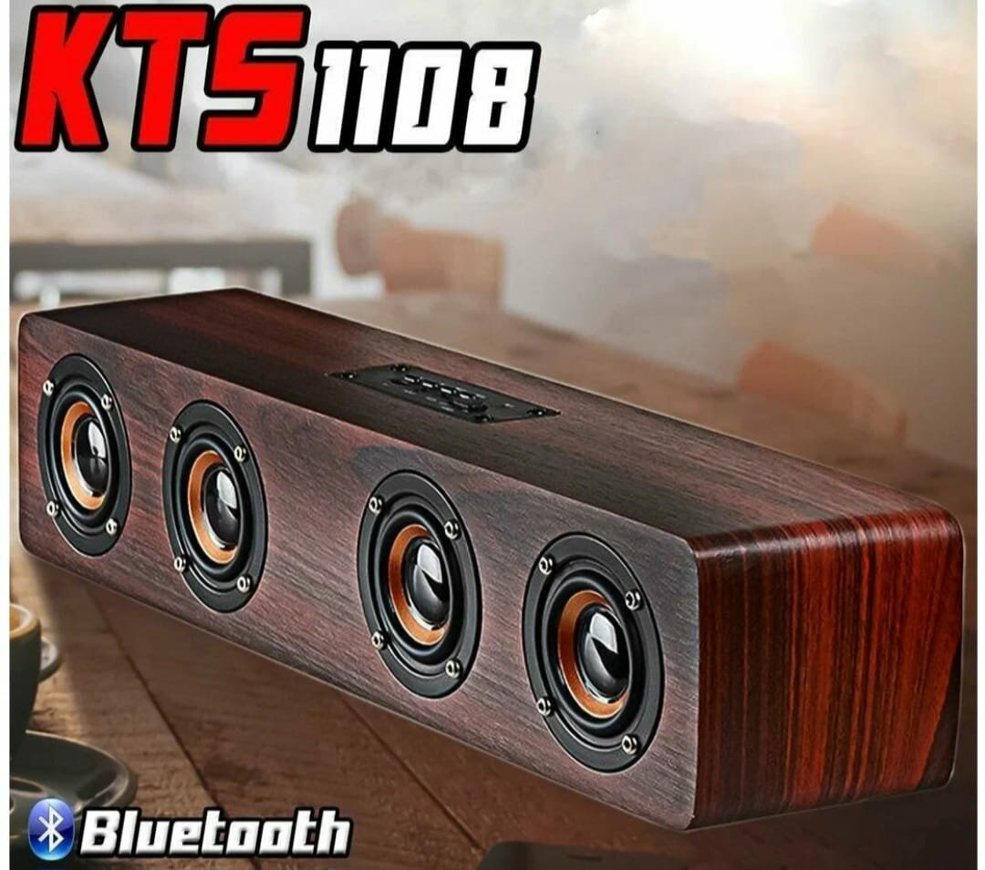 Колонка переносная Bluetooth FM-радио USB плеер KTS-1108