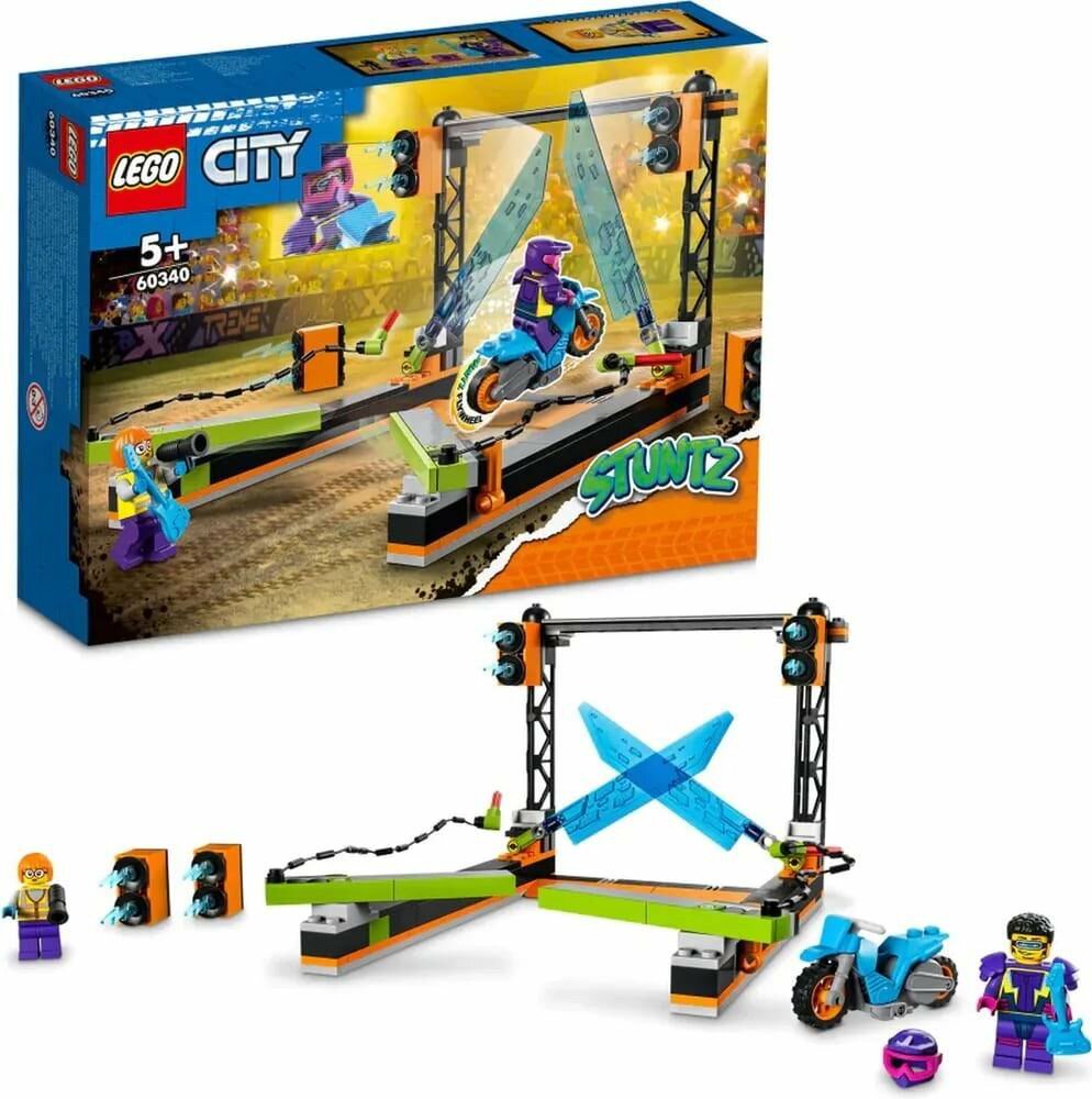 Конструктор LEGO City Stuntz Трюковое испытание "Клинок"