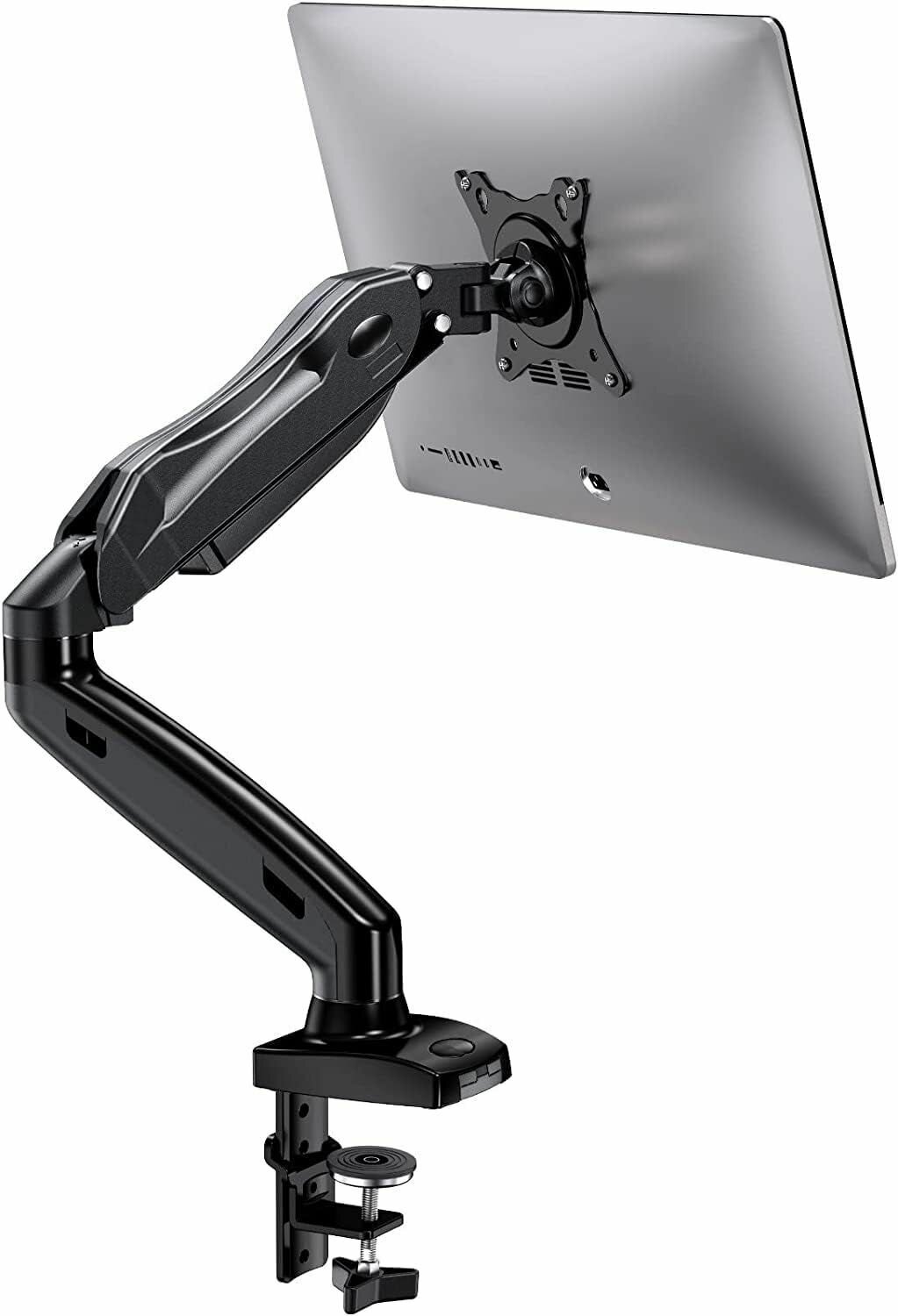 Кронейн для монитора ЖК / крепление к столешнице поворотное и наклонное крепление для экрана компьютера Tenko черный 1 