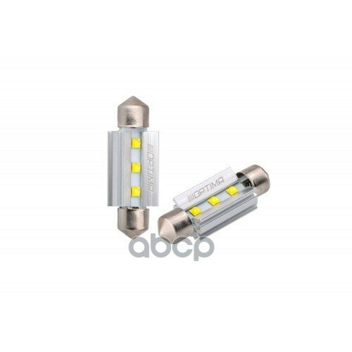 Op-F-Can-39 Светодиодная Лампа Festoon 39Mm Optima Mini-Cree, Can, White, 2,64W, 12V, T10*39Mm (Sv 8 OPTIMA арт. OP-F-CAN-39