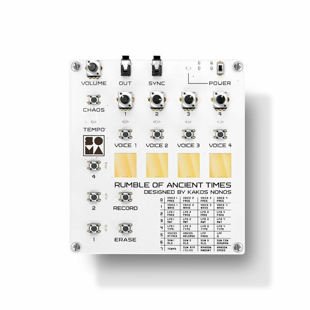 SOMA laboratory Rumble of Ancient Times White - Цифровые синтезаторы