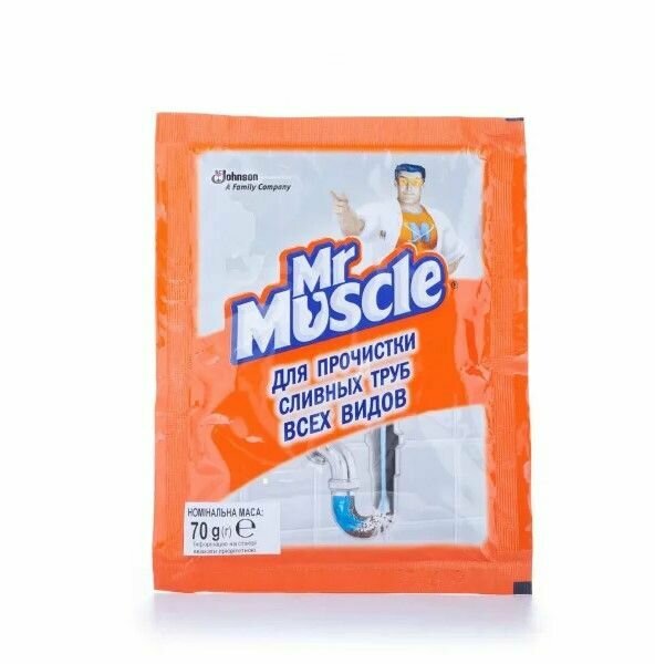фото Mr. Muscle Гранулы для прочистки труб Для всех видов труб, 70 г