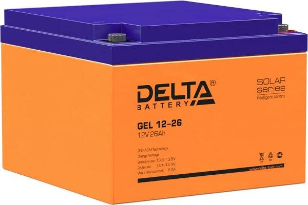 Аккумуляторная батарея DELTA Battery GEL 12-26 26 А·ч