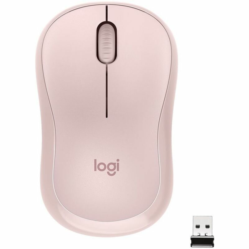 Компьютерная мышь Logitech Silent M220 розовый (910-006129)