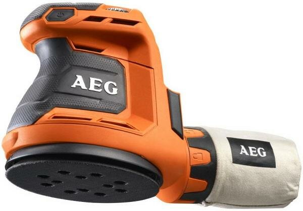 Аккумуляторная эксцентриковая шлифмашина AEG BEX 18-125-0 коробка без аккумулятора