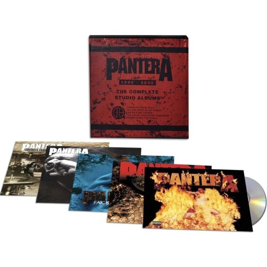 Компакт-диск Warner Music PANTERA - The Complete Studio Albums 1990-2000 (5CD)