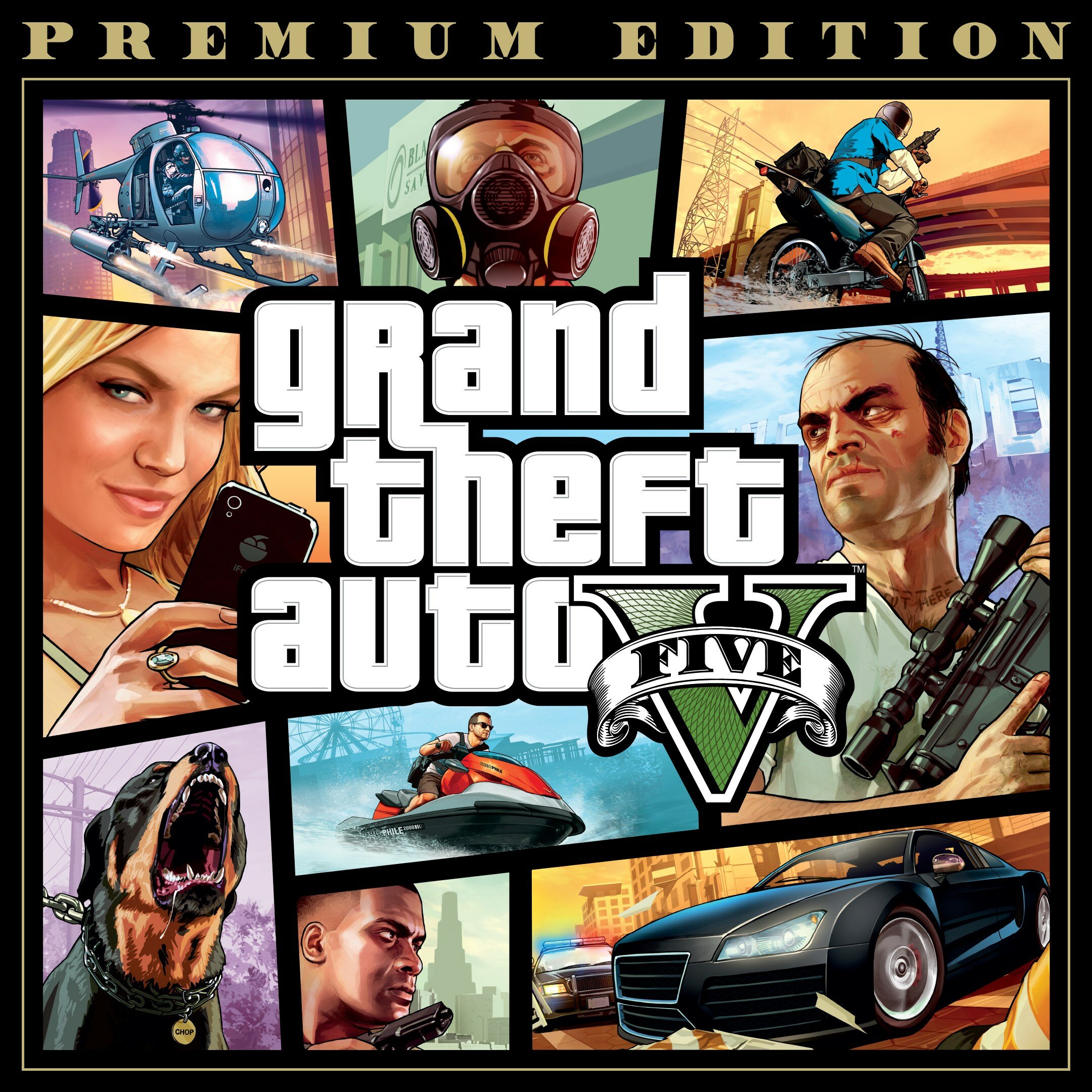 Игра Grand Theft Auto V Premium Edition — Xbox Series X|S, Xbox One — Цифровой ключ