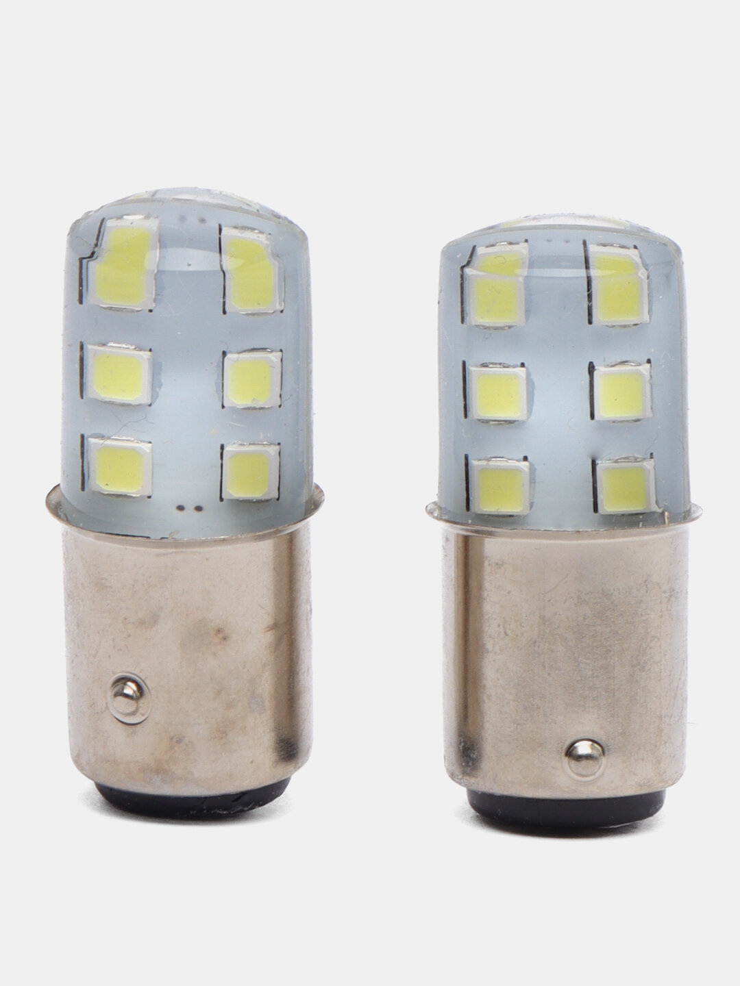 Автомобильная лампа светодиодная, цоколь 1156 или 1157 Количество 2 ШТ, Цоколь 1157 ( двухконтактные ), Цвет Белый