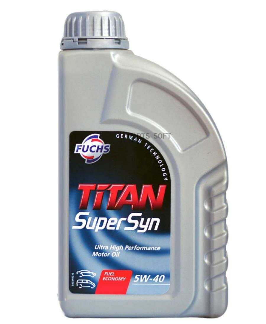 FUCHS 600790028 TITAN Масо моторное SUPERSYN 5W40 1