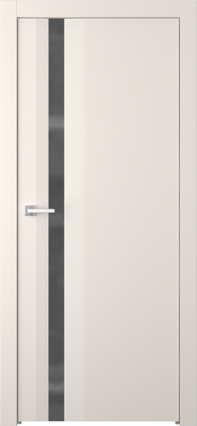 фото Межкомнатная дверь Belwooddoors Слайд зеркало графит эмаль жемчуг
