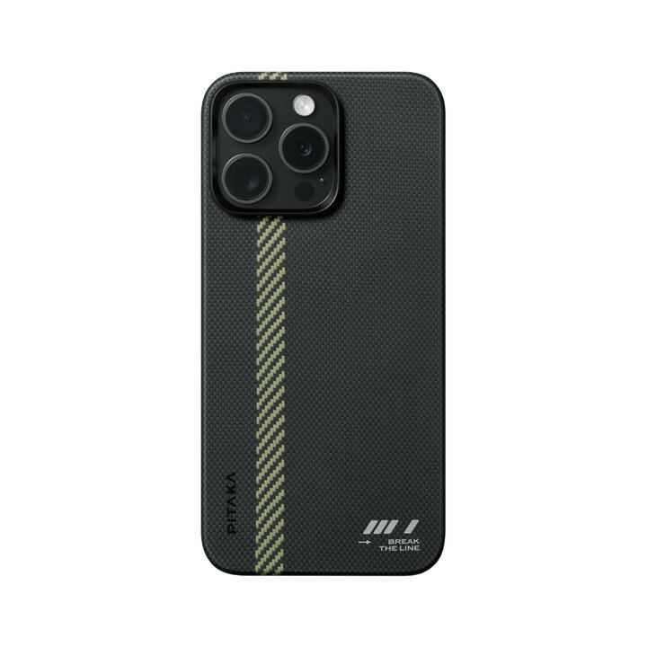 Чехол PITAKA MagEZ Case 5 для iPhone 15 Pro Max - Break the Line (KI1501BTLM)