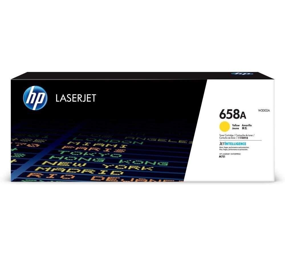 Картридж лазерный HP 658A W2002A желтый (6000стр.) для HP CLJ Enterprise M751