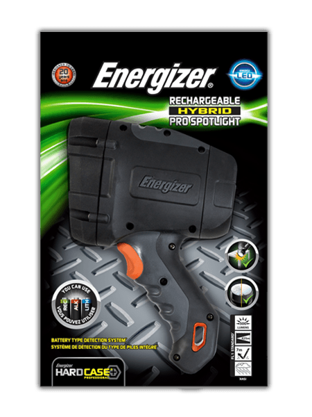 Набор из 3 штук Фонарь профессиональный прожектор Energizer Case Pro Rech LED Spotlight 6AA