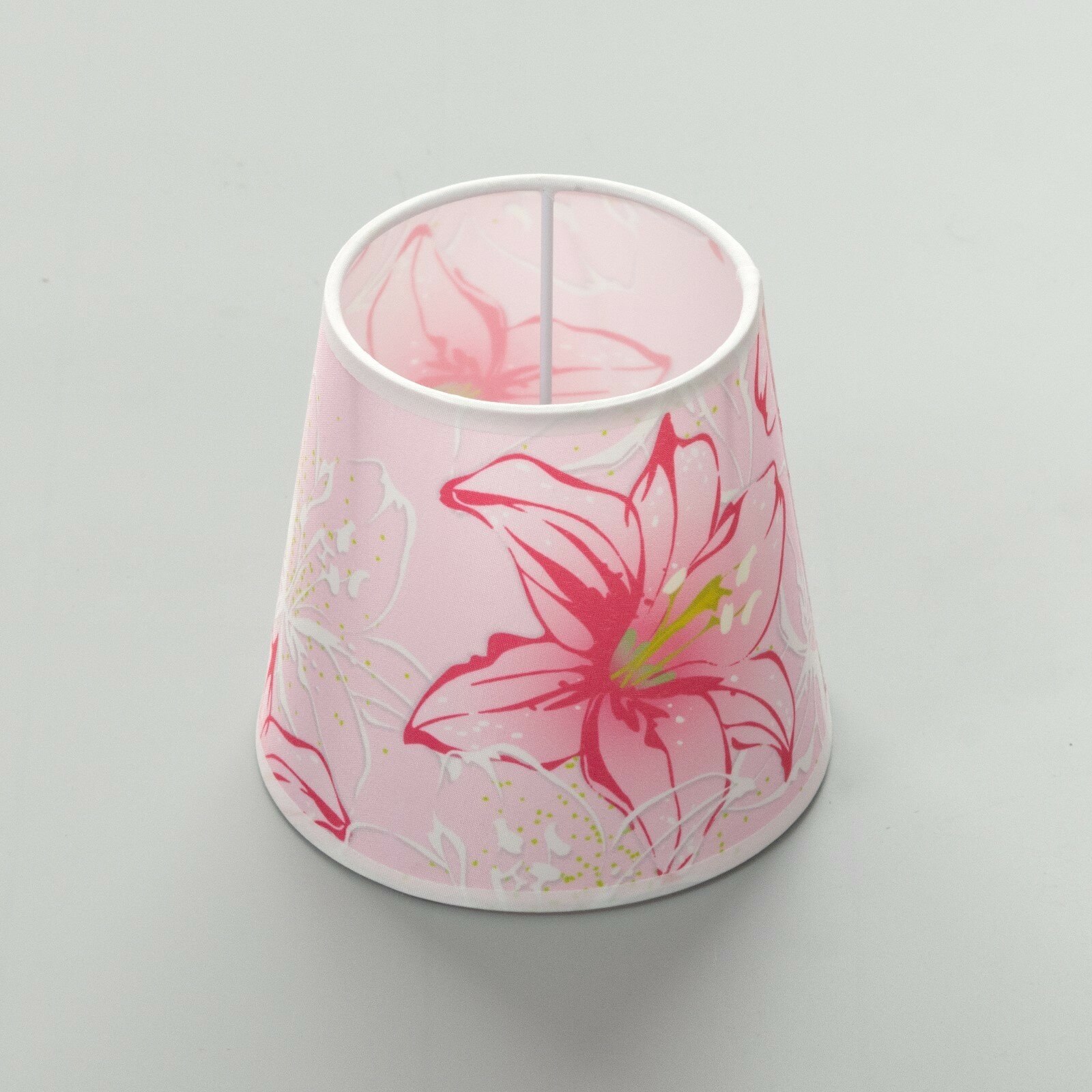 фото Абажур универсальный "Крупные цветы" Е14 14х14х13см