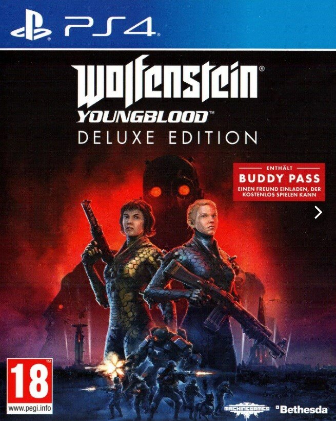 Wolfenstein: Youngblood. Deluxe Edition (немецкая версия) (PS4)