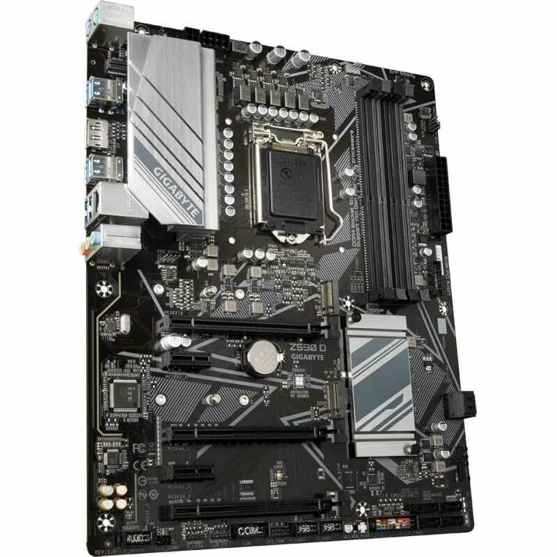 Материнская плата GIGABYTE Z590 D, LGA1200, Z590, 4xDDR4, DP, M2, ATX