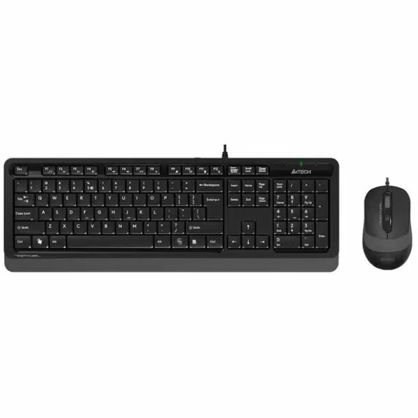 Комплект клавиатура и мышь A4Tech Fstyler F1010 Black-Grey