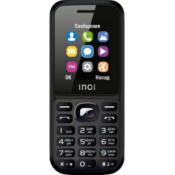 Мобильный телефон INOI 105 Black C 2019