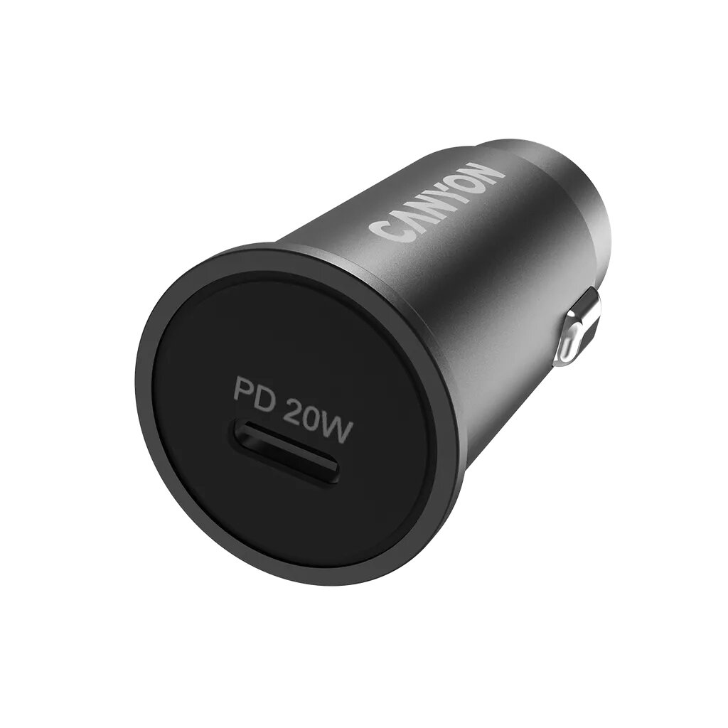 Автомобильное зарядное устройство Canyon С-20 USB-C PD 20W