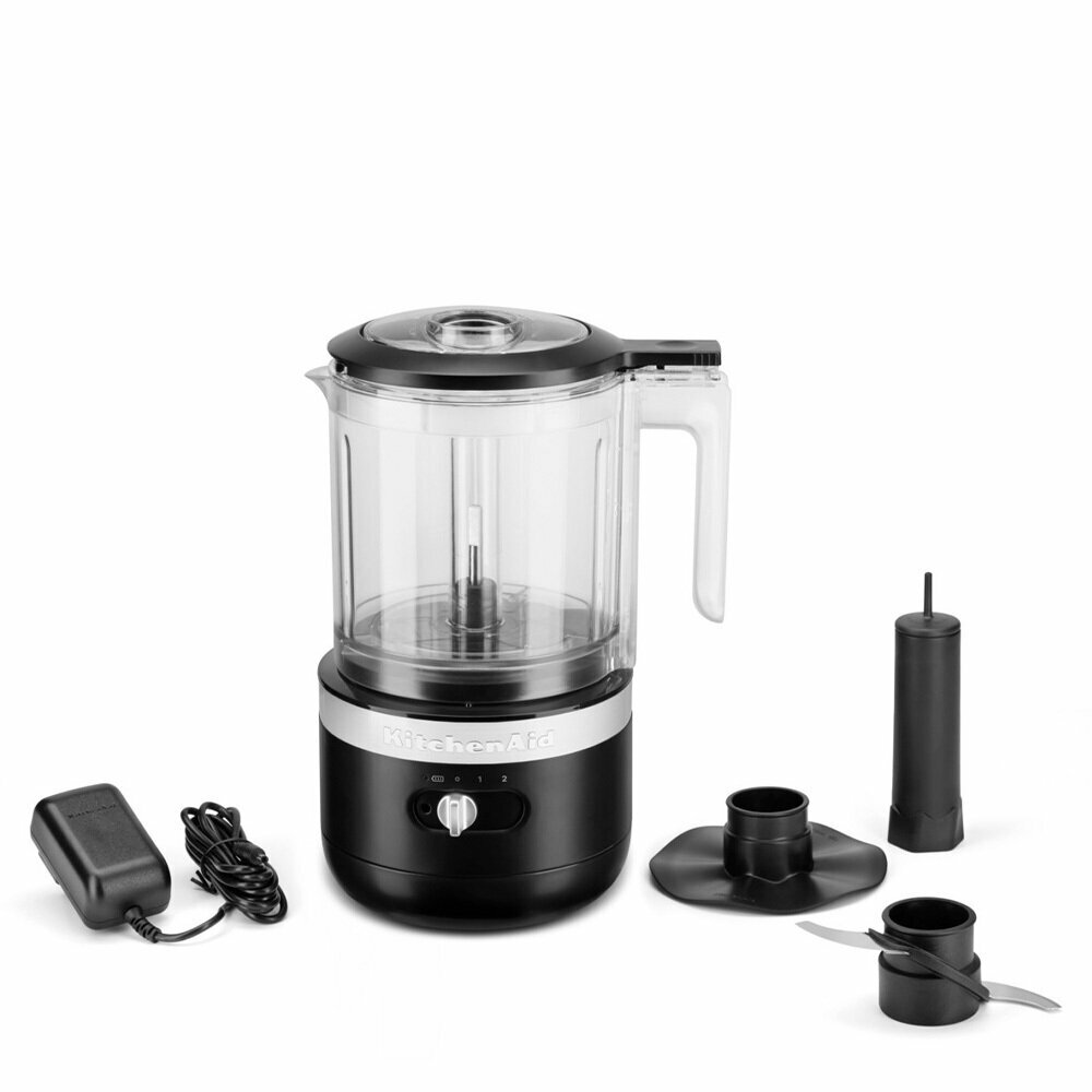 Кухонный мини-комбайн беспроводной KitchenAid 5KFCB519EBM